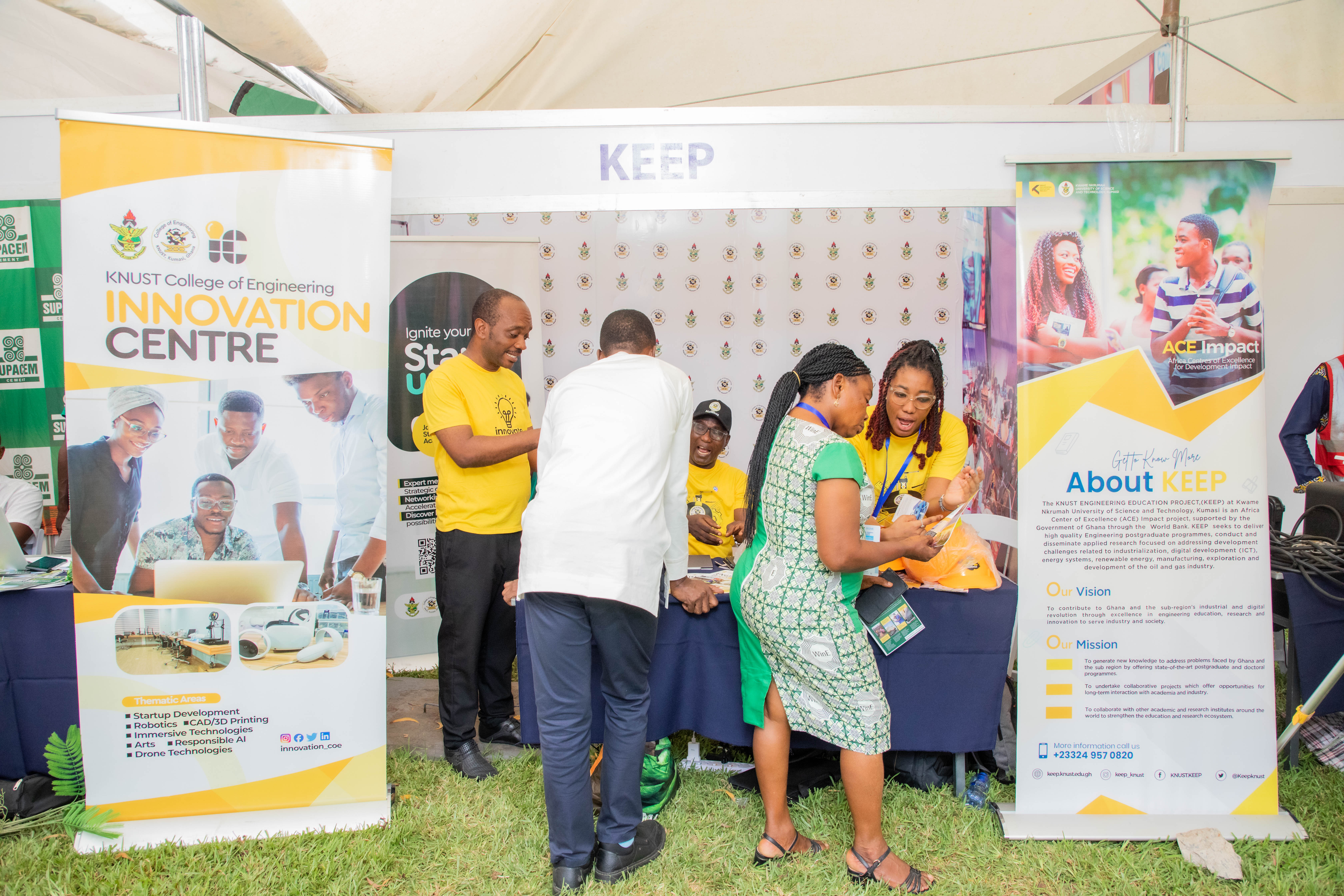 College of Engineering, KNUST Showcases Innovative Projects at the 54th GhIE Conference