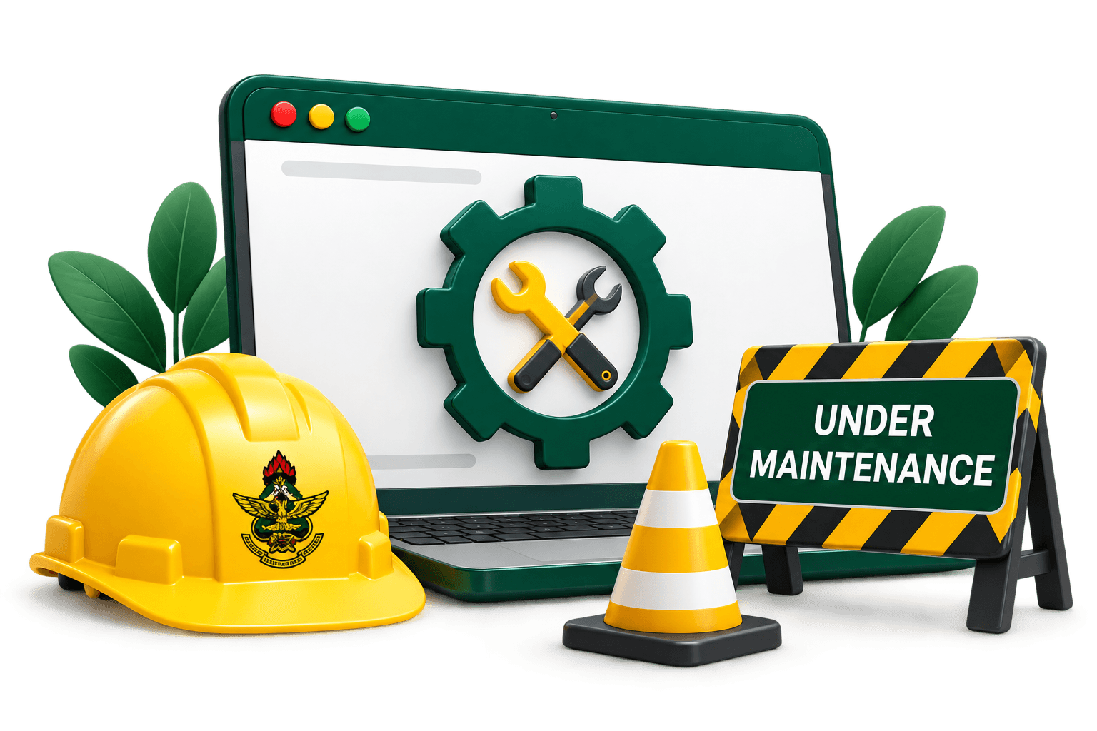 Service under maintenance