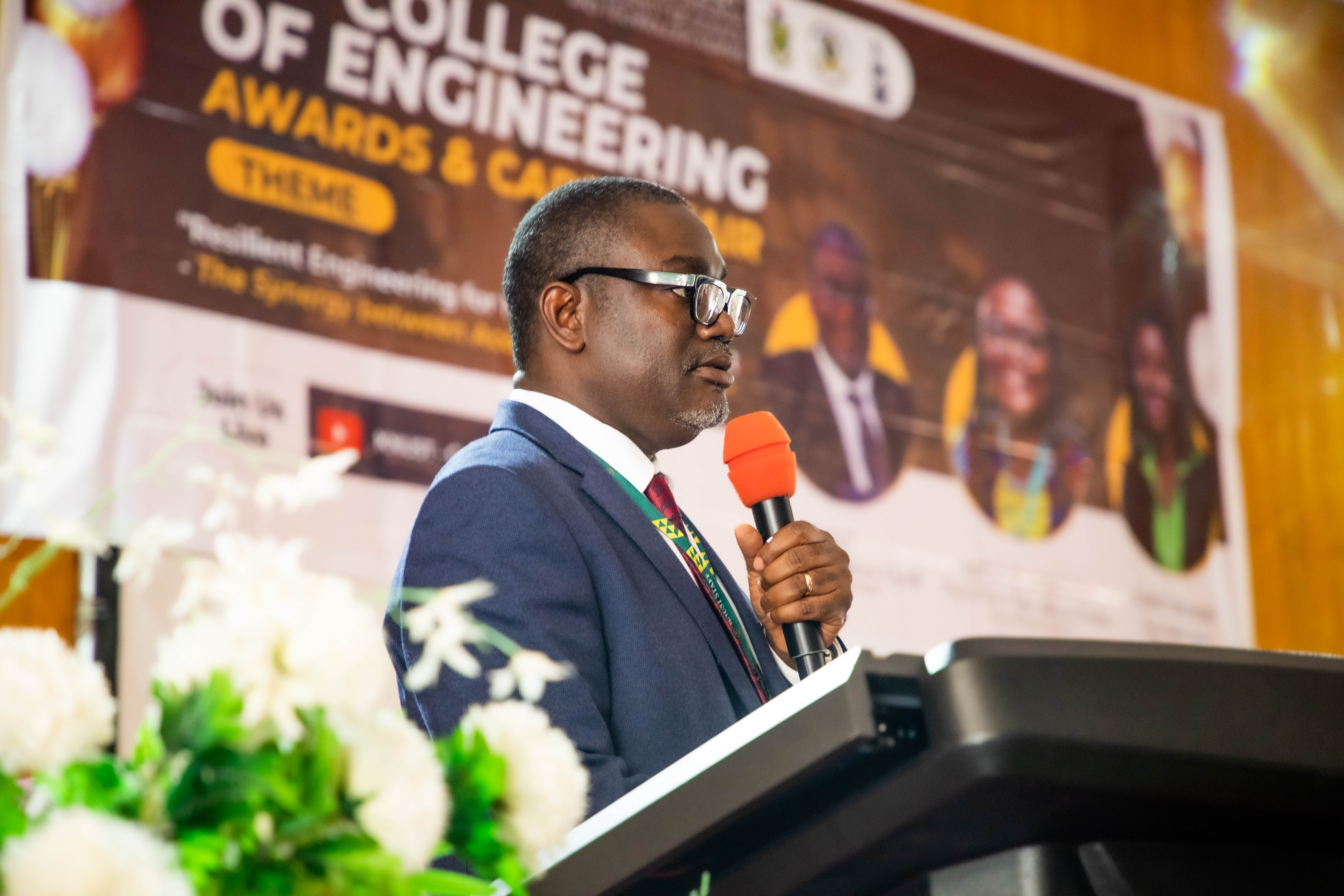COME UP WITH ADAPTABLE AND SUSTAINABLE ENGINEERING SOLUTIONS - THE PROVOST OF THE COLLEGE OF ENGINEERING URGES STUDENTS.