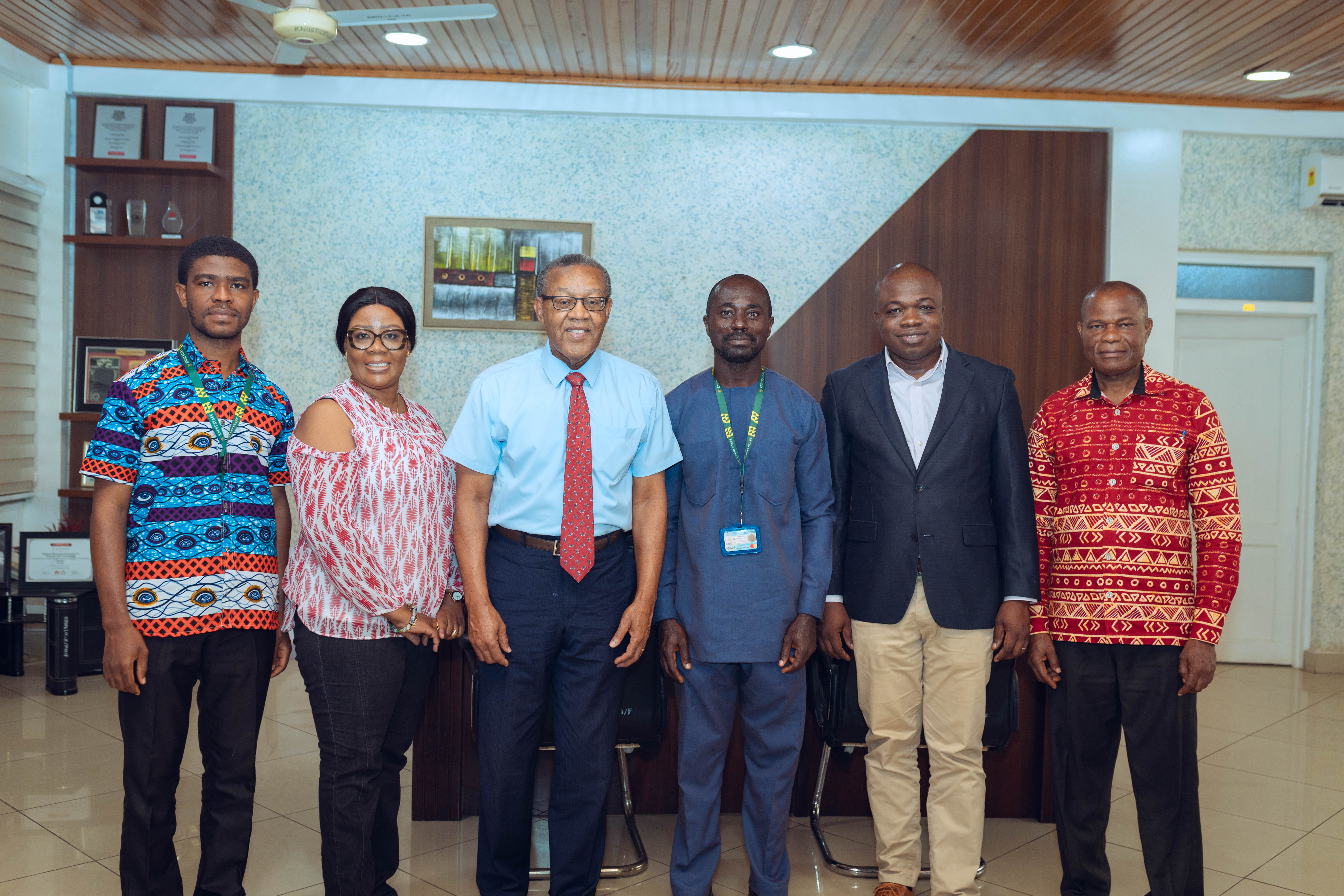 Provost of Claflin University visits the College of Engineering, KNUST