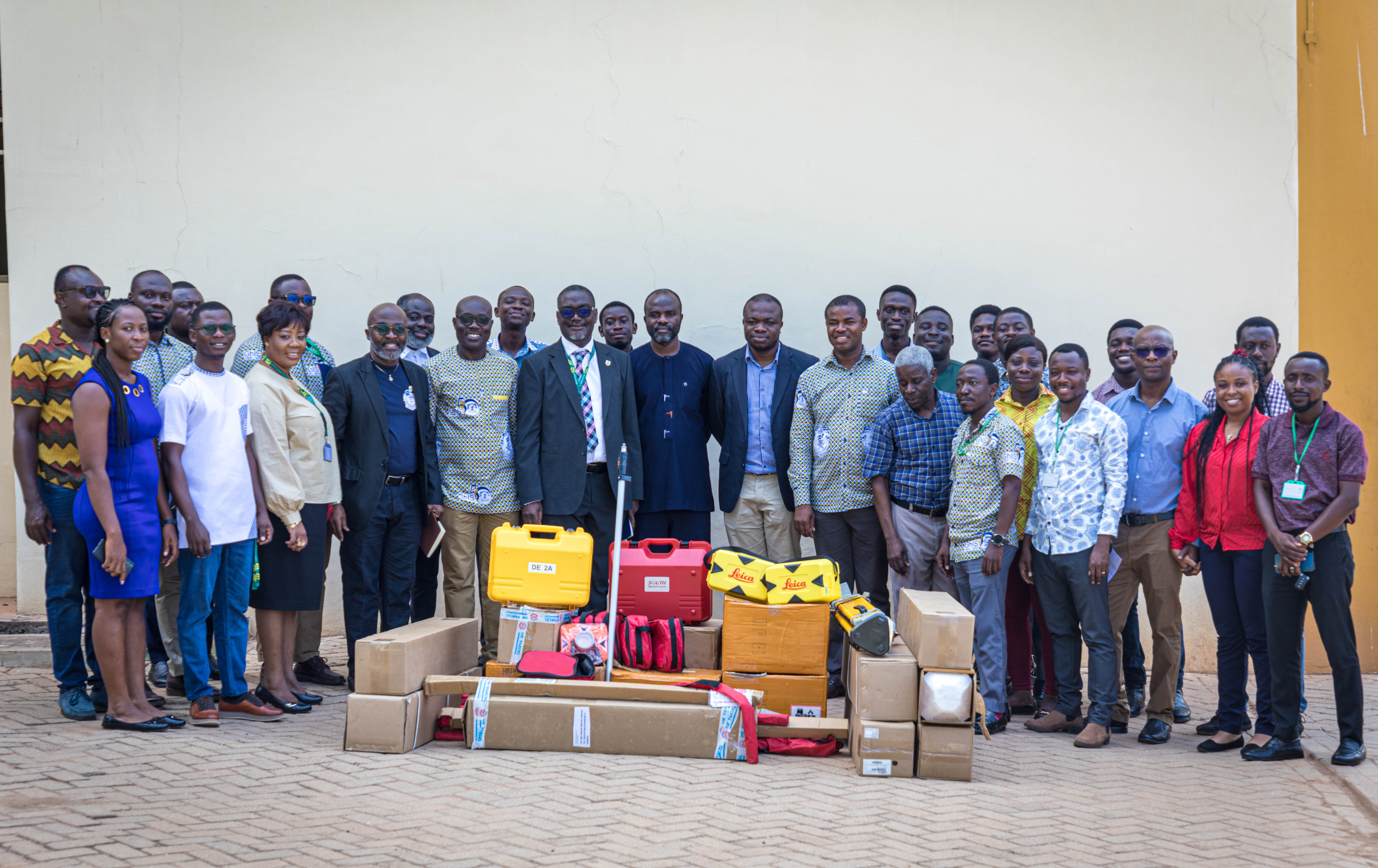Ghana Institution of Surveyors Donates Surveying Instruments to the Department of Geomatic Engineering