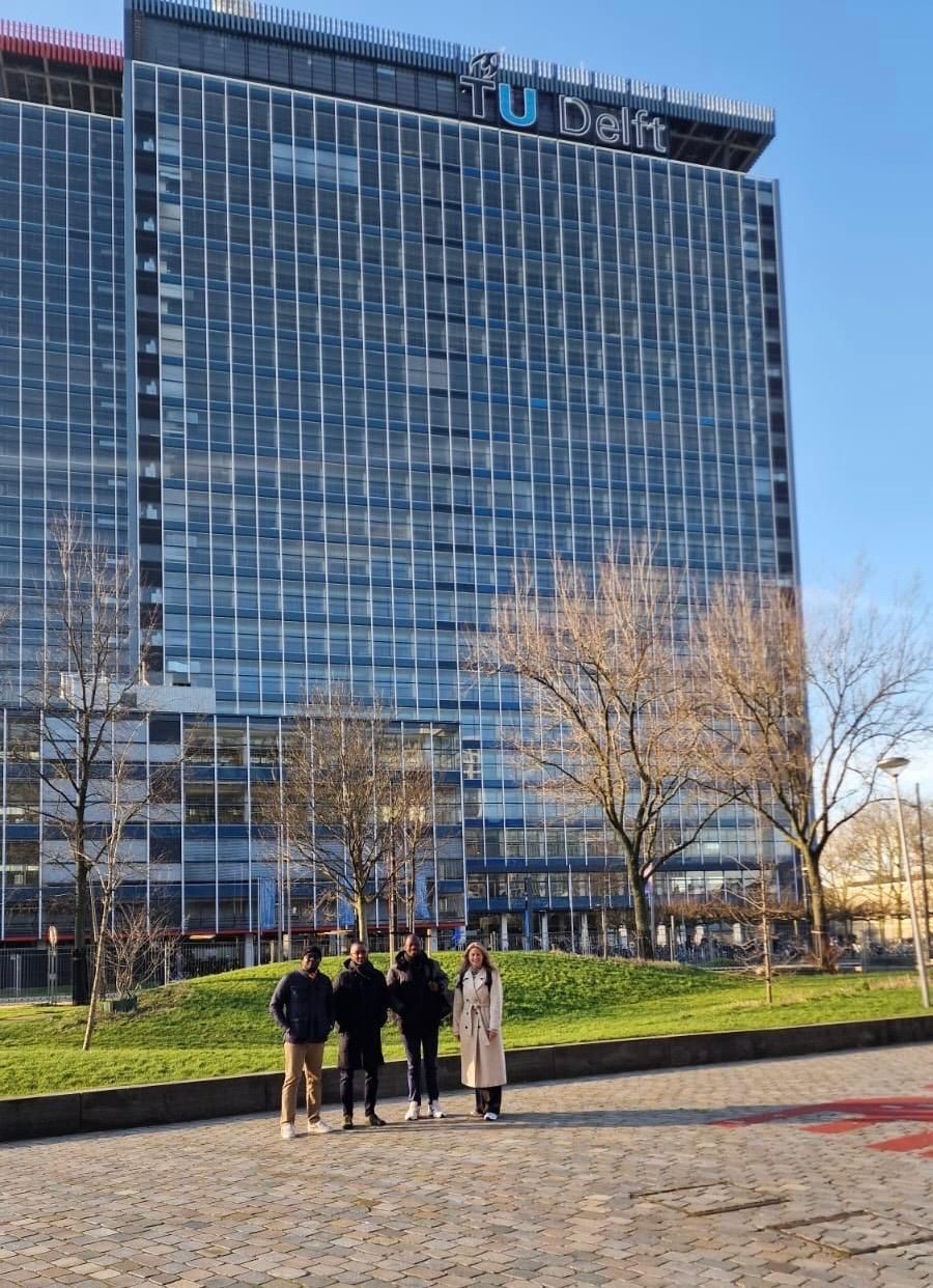 Two CoE Staff Visit TU Delft through a Staff Mobility Program 