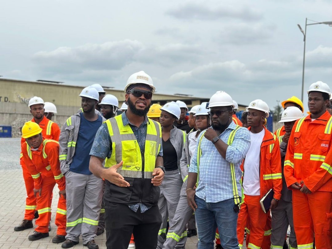 Visit to Yinson Takoradi Base by 4th-Year Petroleum Engineering Students.