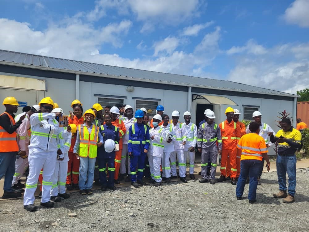 VISIT TO BIBIANI GOLD MINES BY 2ND YEAR MATERIALS ENGINEERING STUDENTS