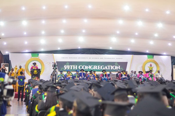 KNUST College of Engineering Celebrates the Class of 2025 at 59th Congregation 