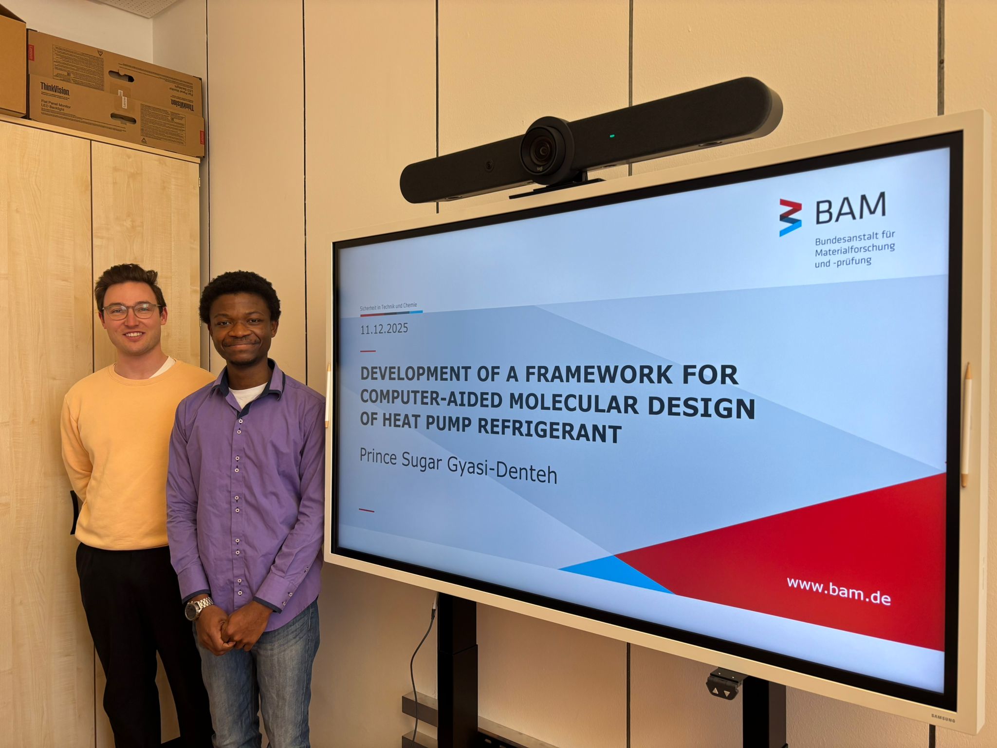 KNUST College of Engineering Student Develops AI-Driven Framework for Sustainable Refrigerants at German Research Institute