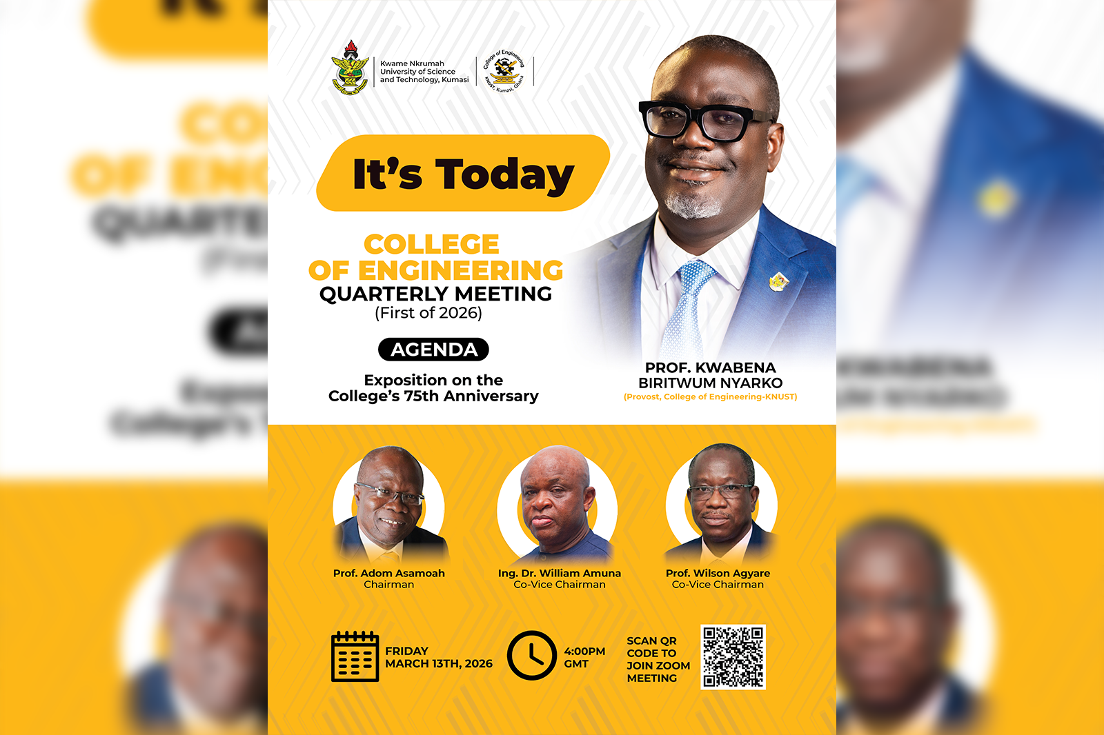 2026 First Quarterly Alumni Engagement toward the 75th Anniversary, KNUST College of Engineering