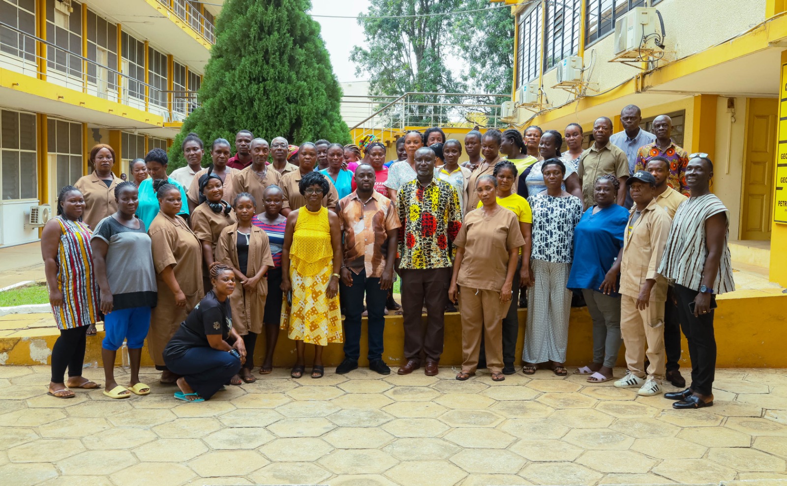 COLLEGE OF ENGINEERING ORGANISES TRAINING FOR CLEANERS ON SAFE USE OF DETERGENTS