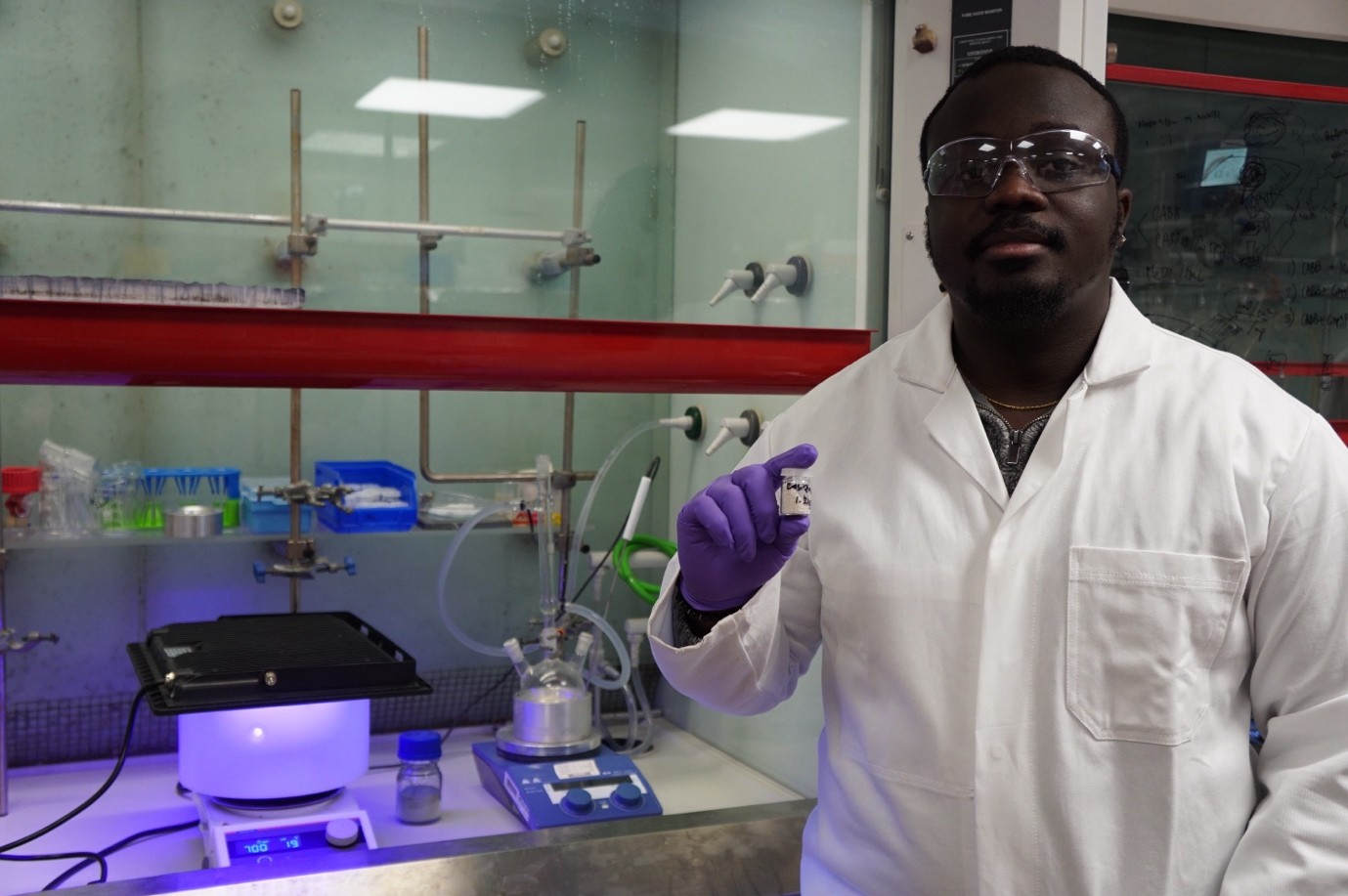 KNUST Engineering Alumnus Kay Kwarteng Leads Breakthrough Research in Solar-Powered Plastic Upcycling