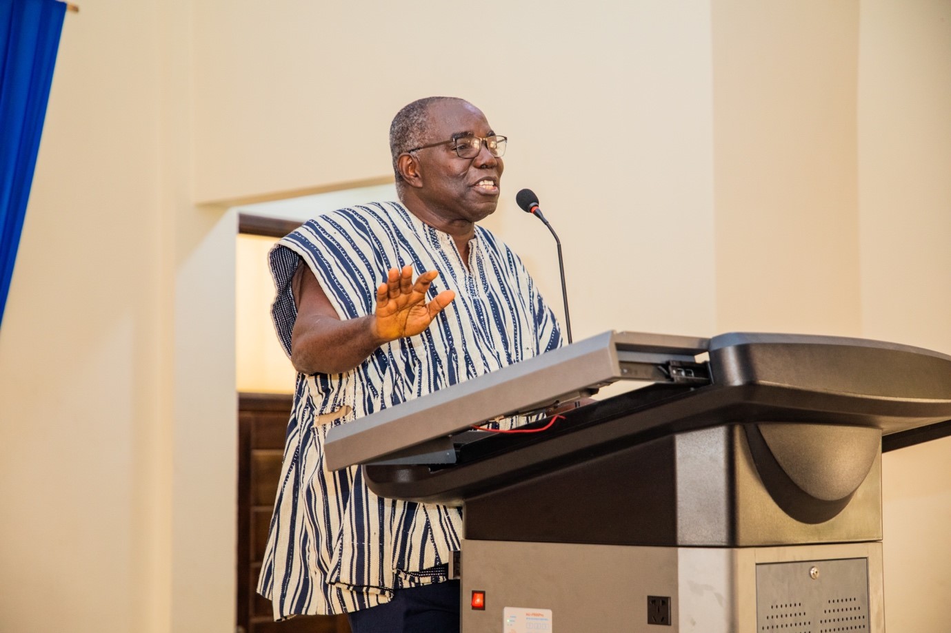 Prof. Collins Fosu gave the closing remarks.