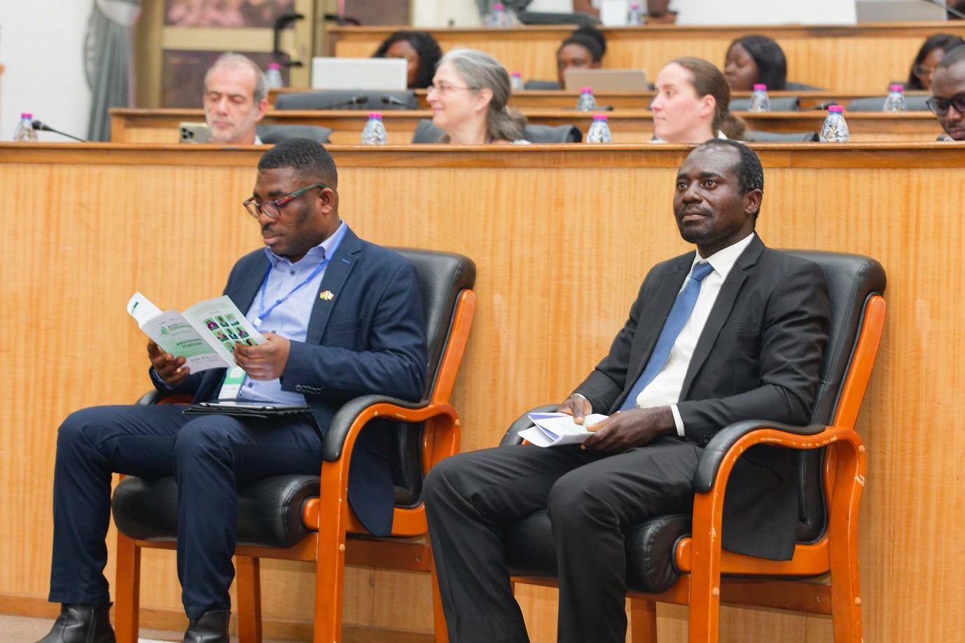 Cross-section of the conference