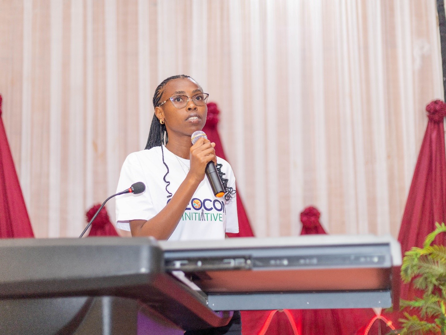 Ms. Angela, founder of the Geocon initiative