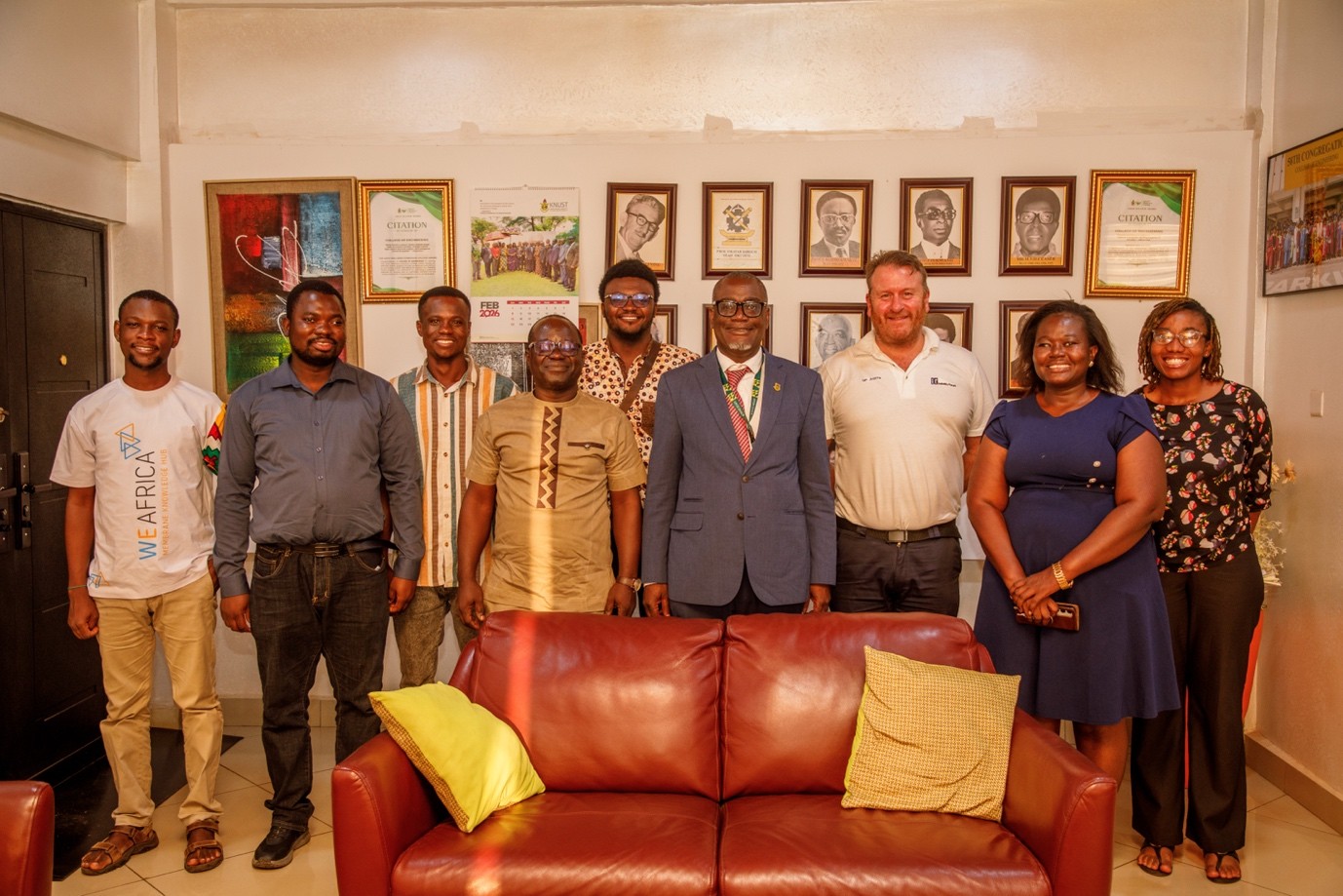 Group photograph at the Provost’s Office