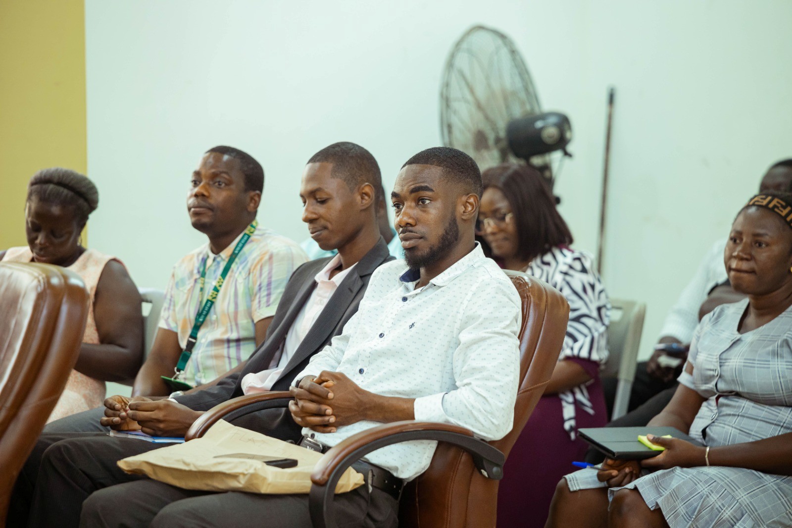 A cross-section of participants at the meeting