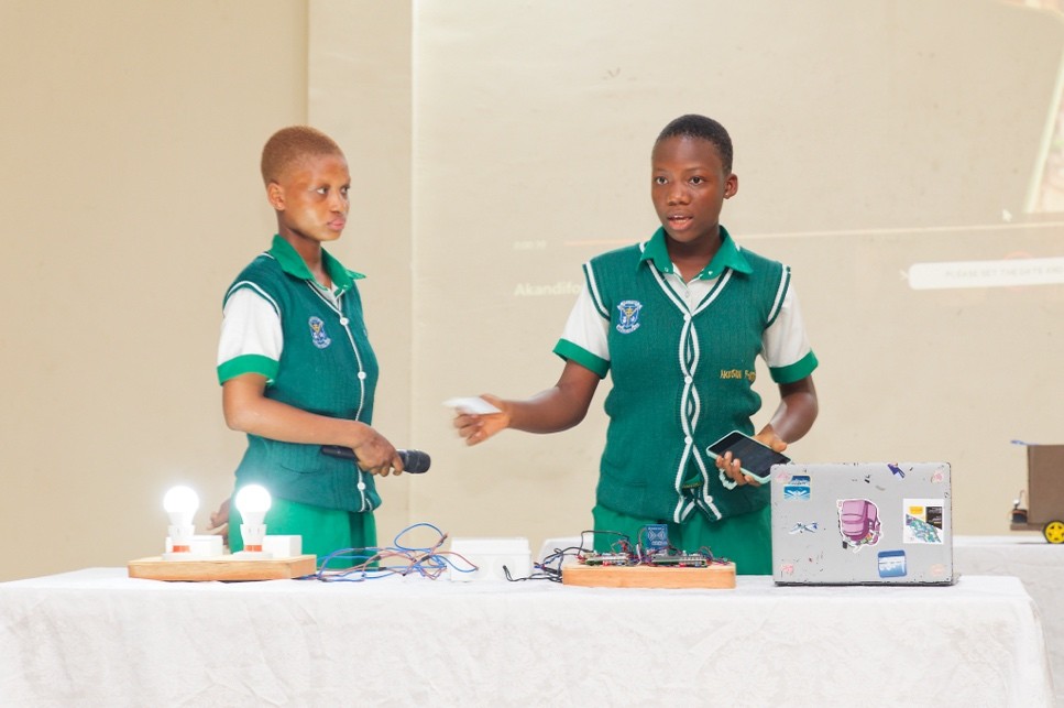 St. Louis SHS showcased their innovation.