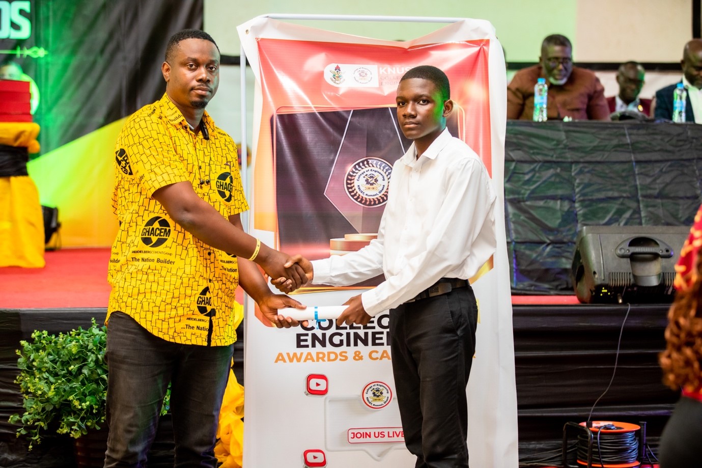 Excellent student award category