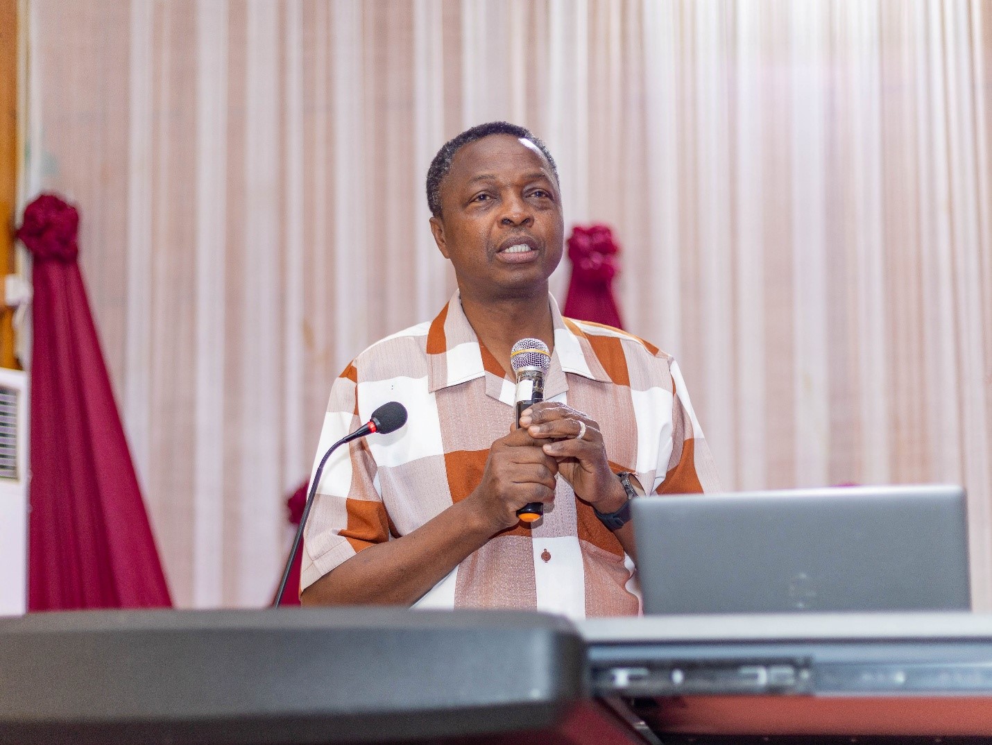 Ls. Stephen Gyaba, Vice President of the Licensed Surveyors Association of Ghana