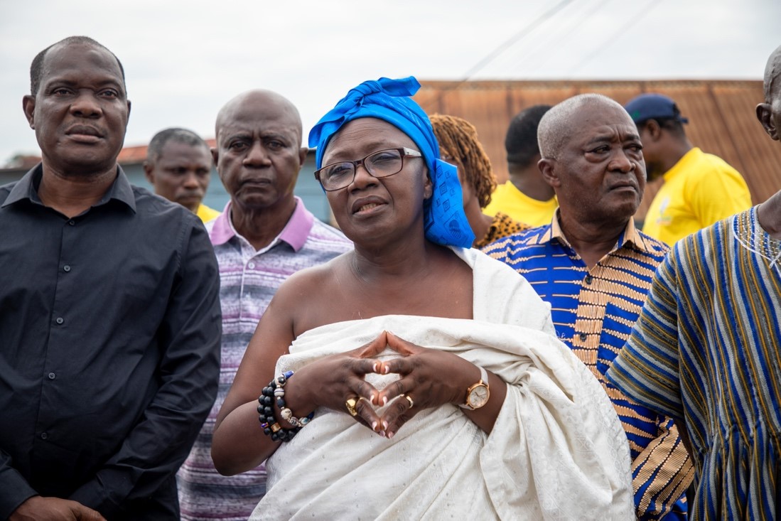 Queen Mother of Achinakrom, Nana Serwaa Akoto, gave her remarks.