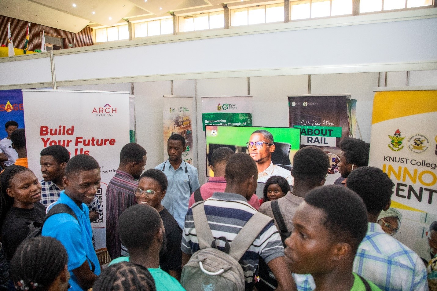 A cross-section of participants at the College of Engineering booth