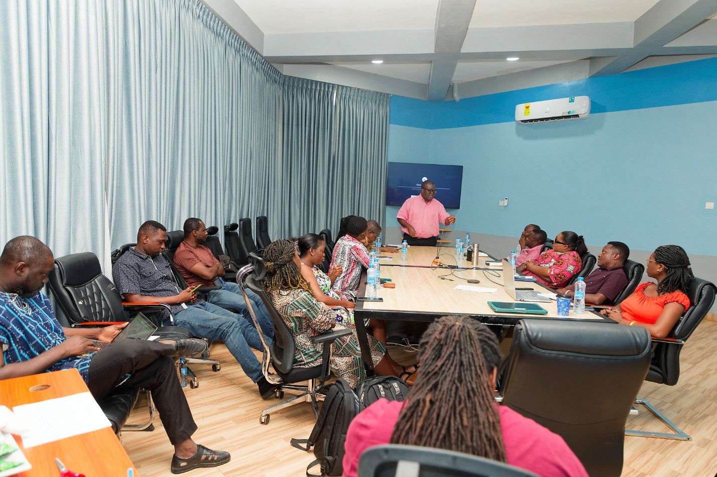 An overview of participants during the workshop