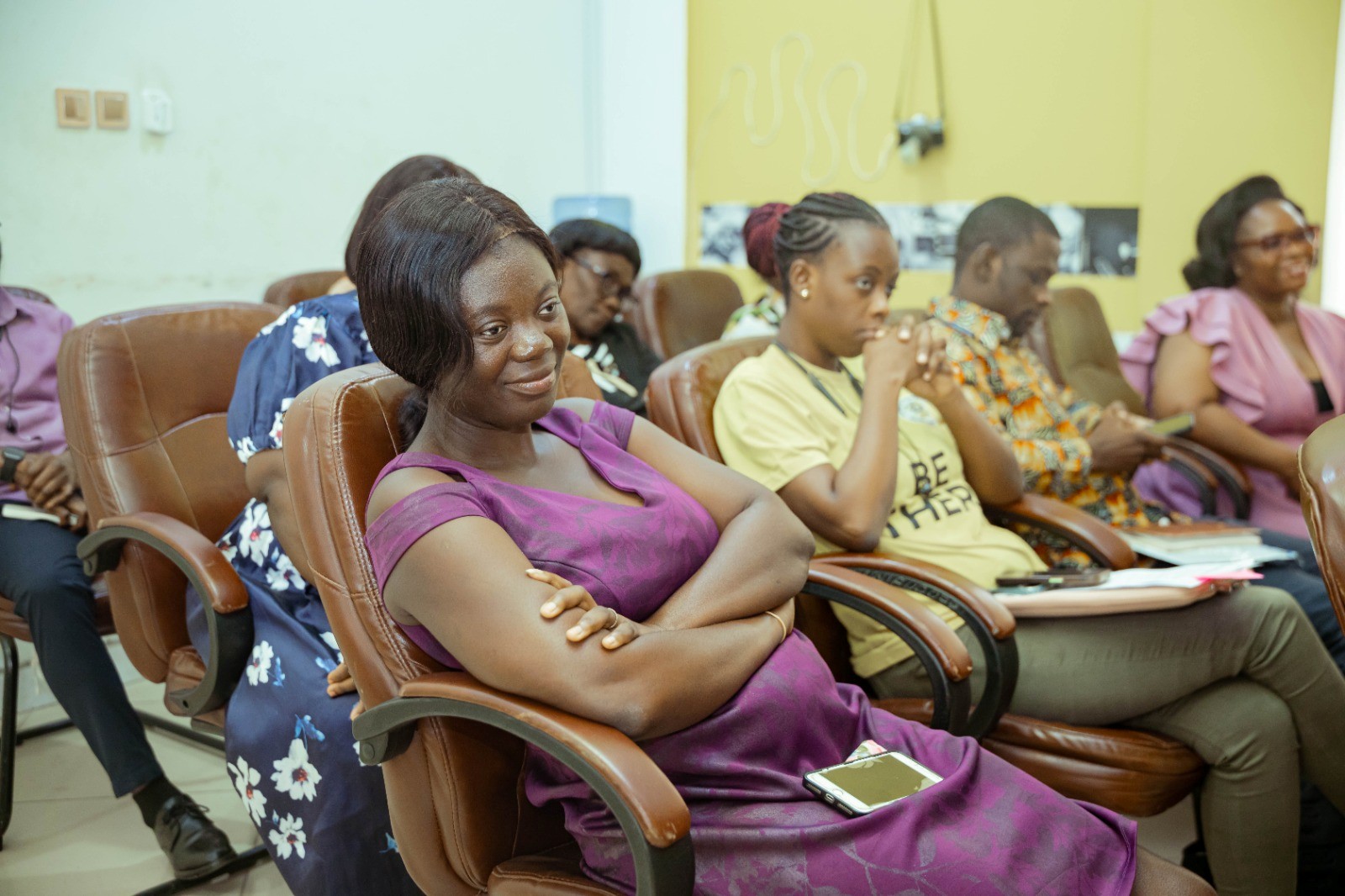 A cross-section of participants at the meeting