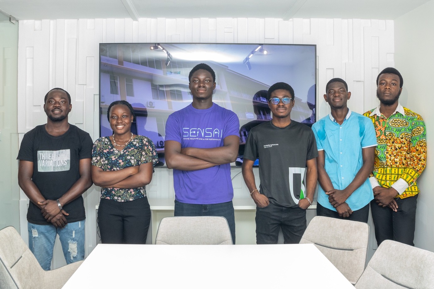 Researchers in the lab