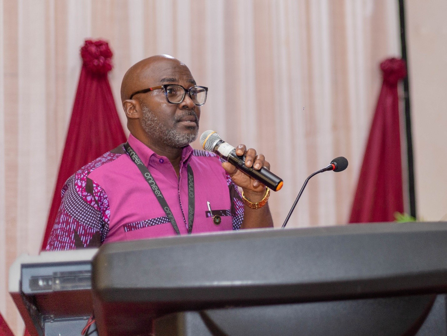 Surveyor Isaac Larbie, Vice President of the Ghana Institution of Surveyors