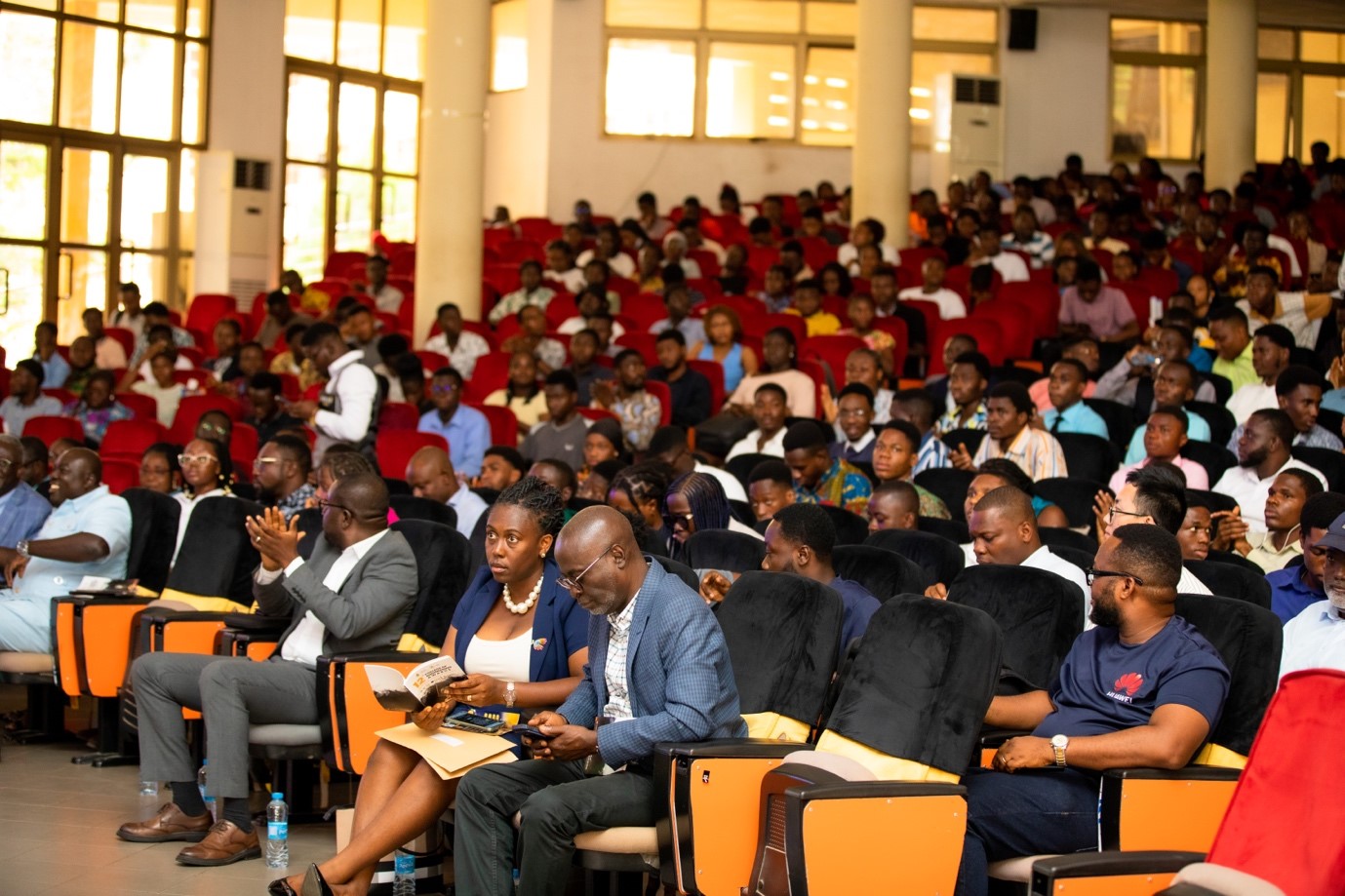 Overview of participants at the event
