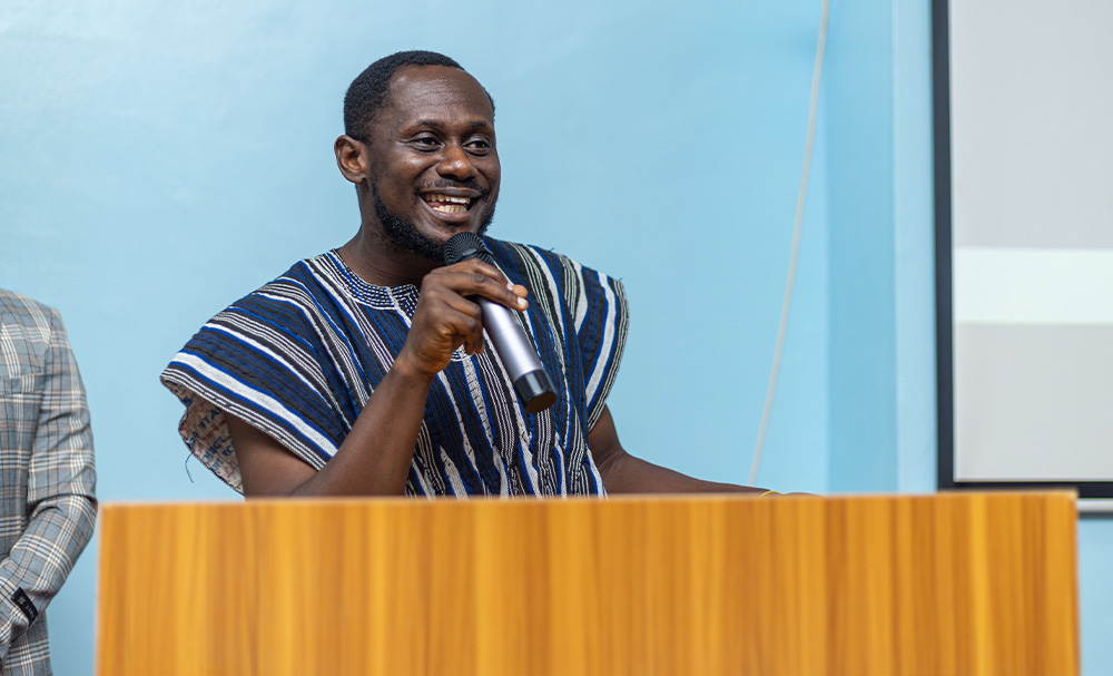 Coordinator, Dr. Kwame Oteng Gyasi
