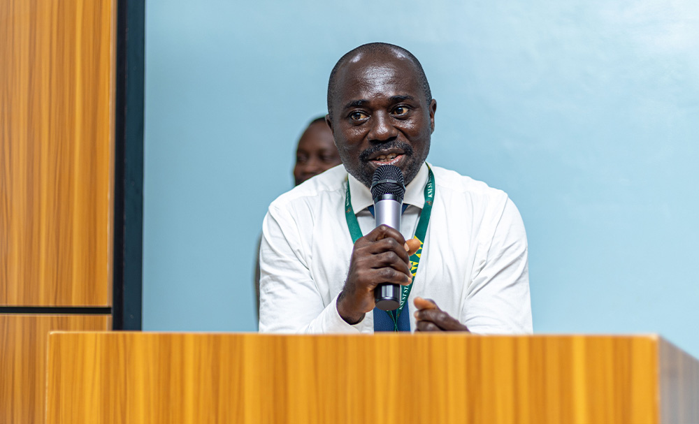 Dean of the Faculty, Professor Emmanuel Frimpong