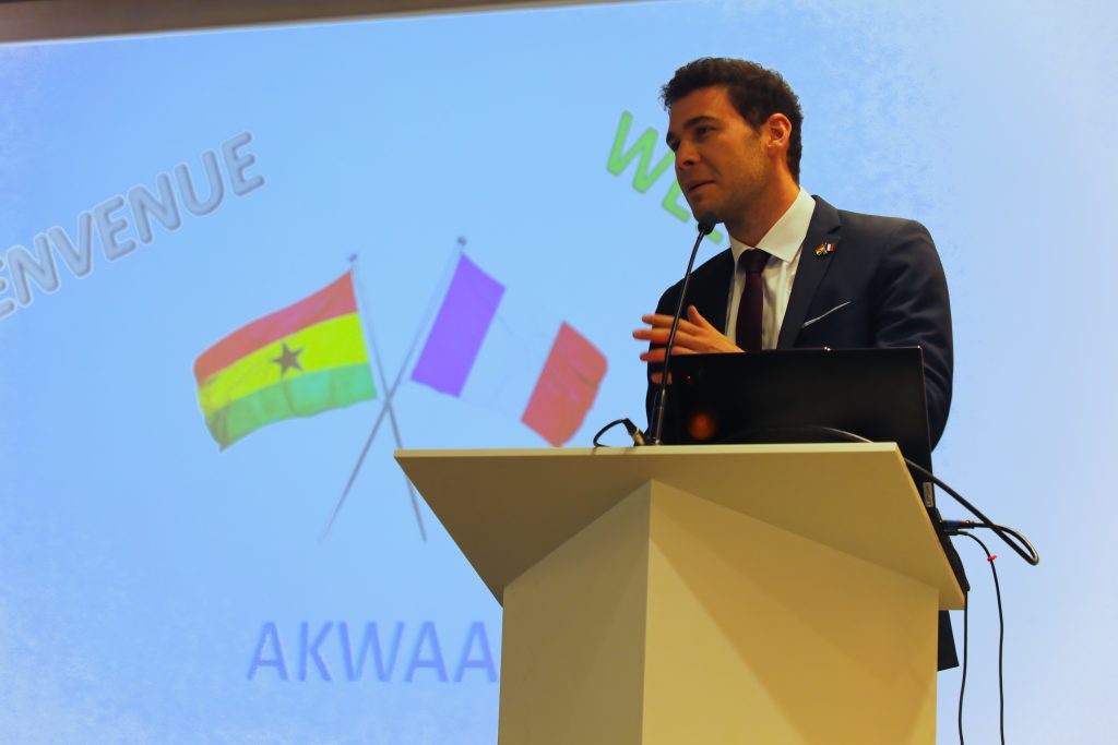 Mr. Thomas Dumont, Representative of the Direction générale de la mondialisation (DGM) at the Ministry of Europe and Foreign Affairs