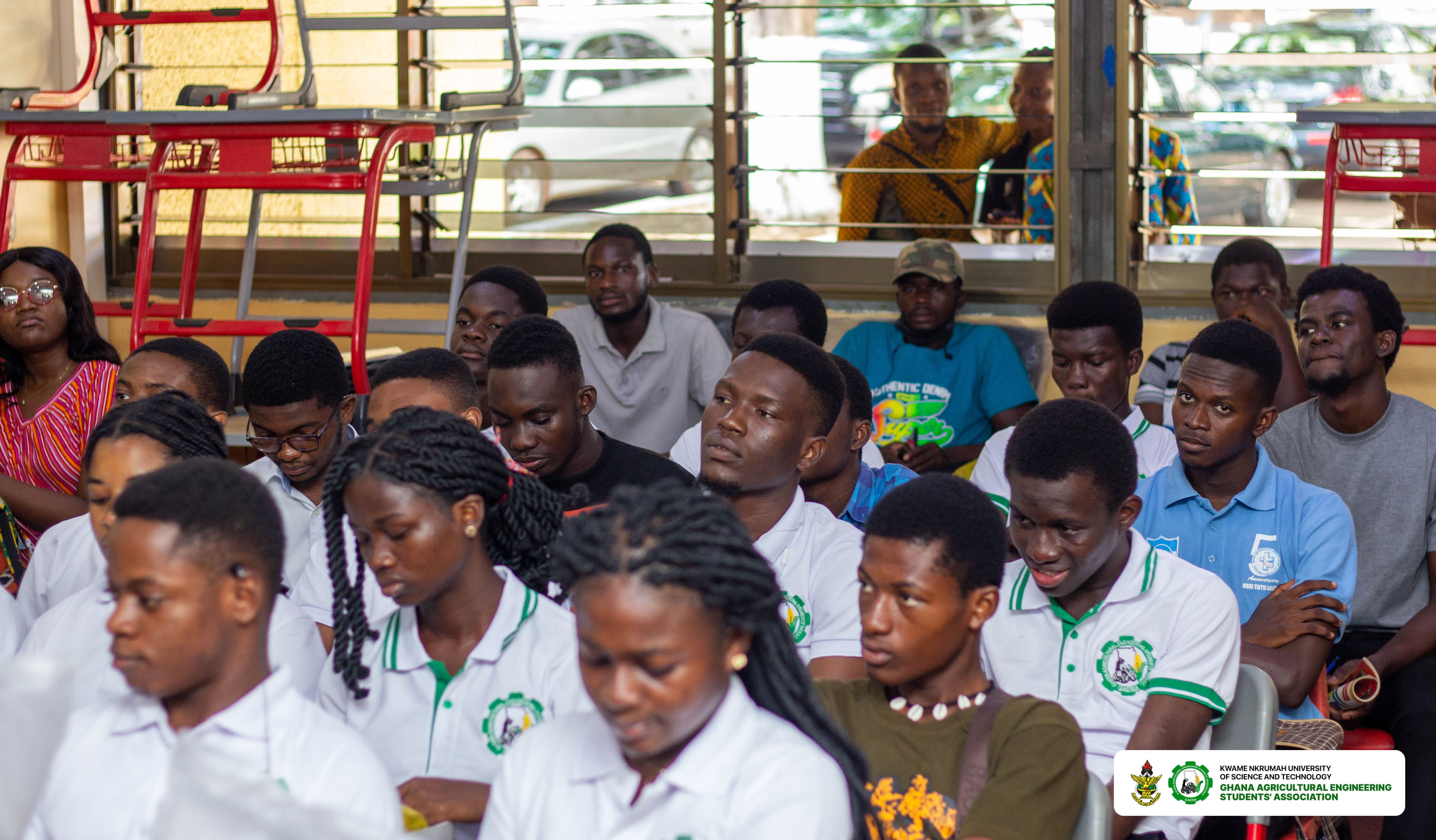 A section of students present at the seminar