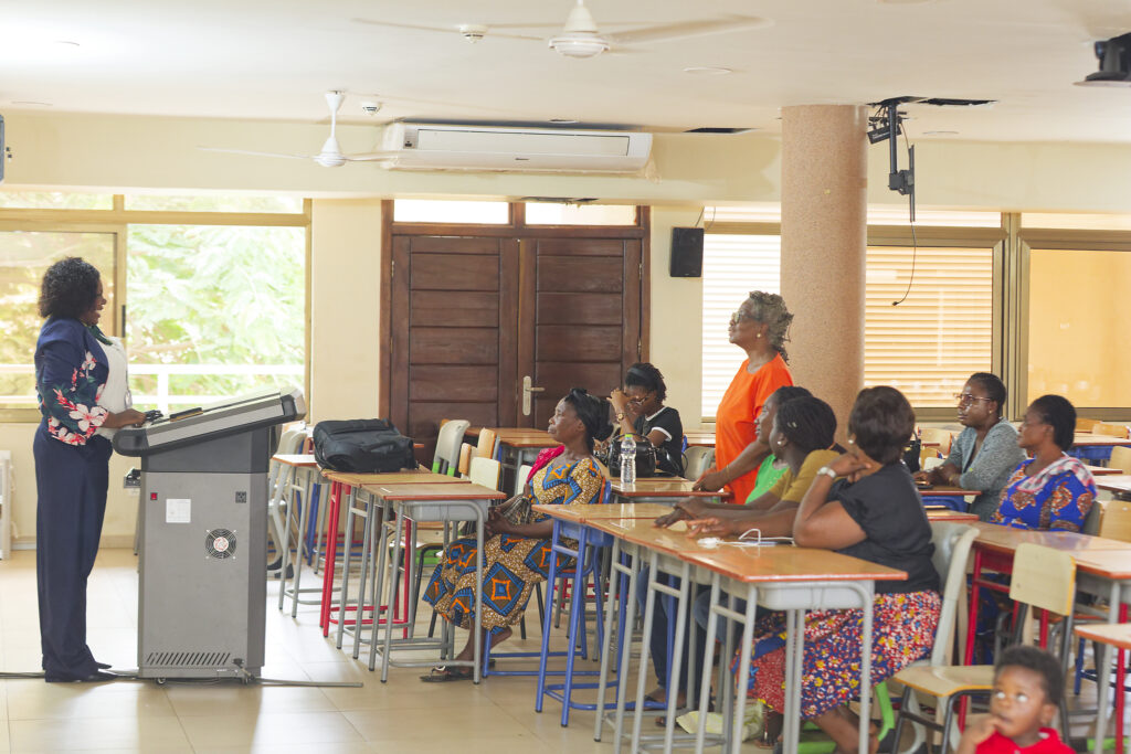 Dr. Eunice Akyereko Adjei led the Women Entrepreneurs session.