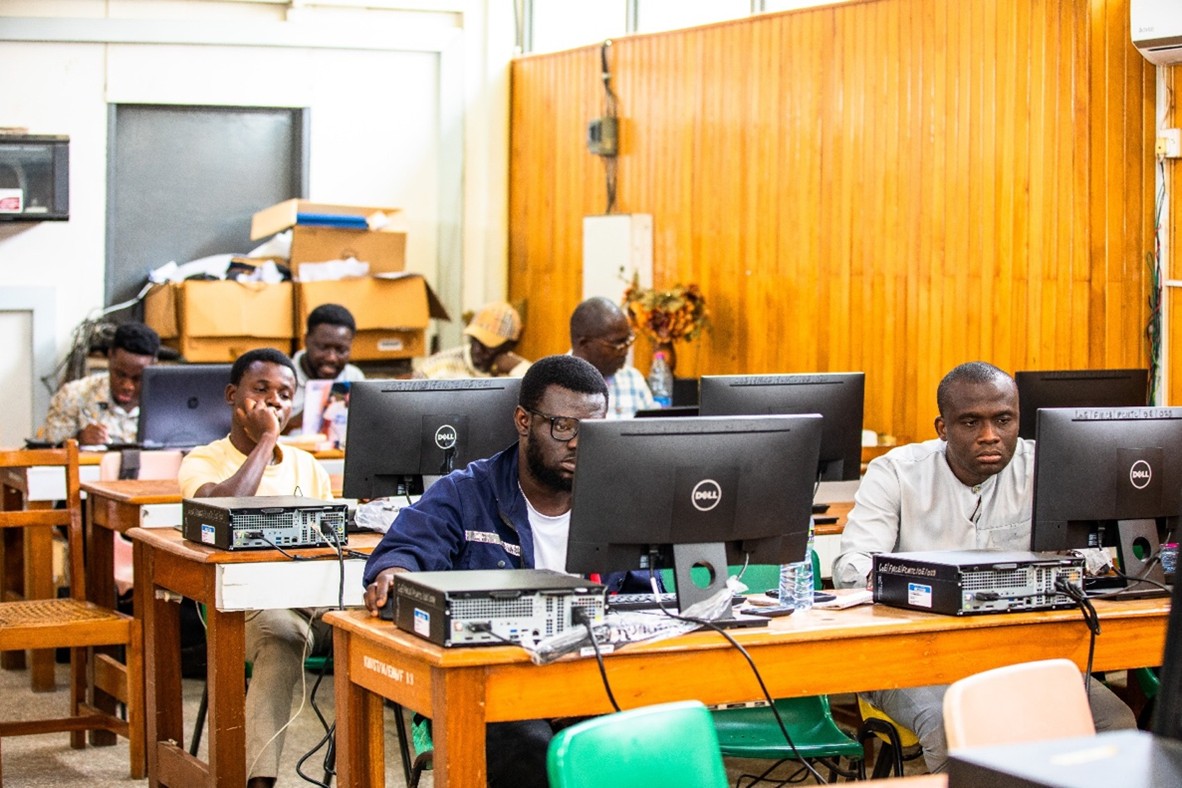 A section of participants during the CAD training