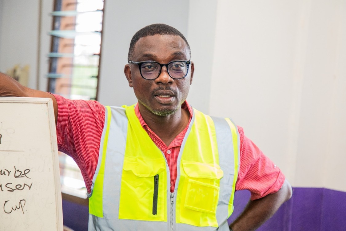 Mr. Ebenezer Oppong Appiah, Chief Executive Officer of Crescent Foundry Ghana Ltd