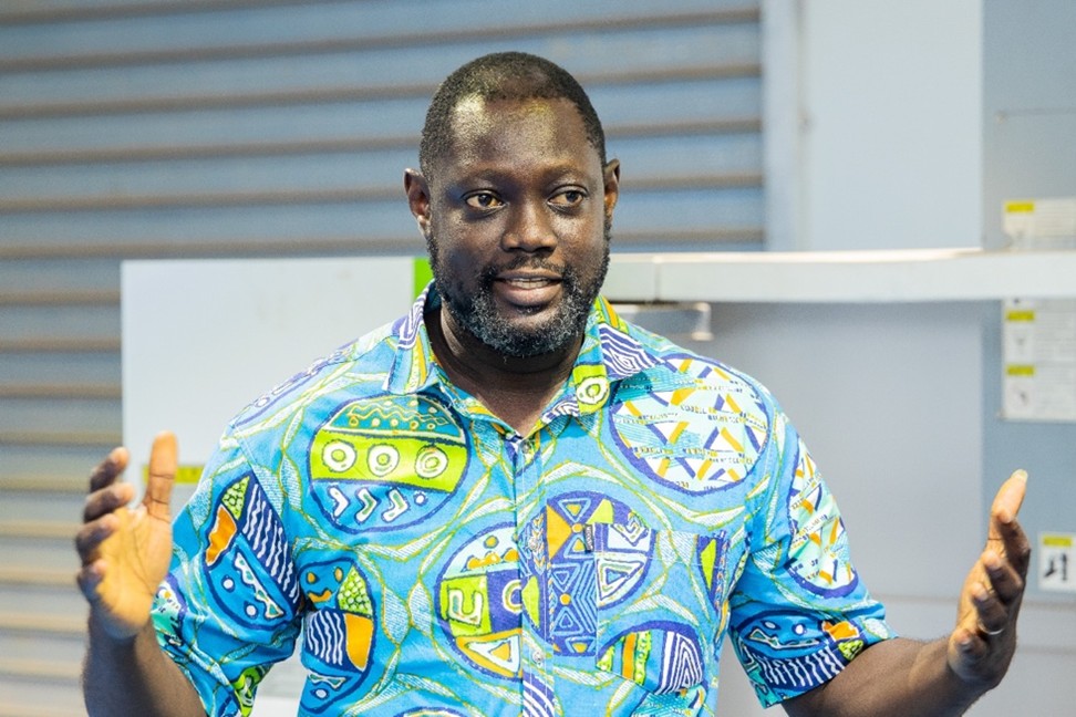 Prof. Kwadwo Mensah Darkwa, Principal Investigator of the SAFEFAG project and Chairman of FCMTC