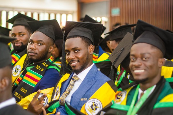 A cross-section of graduates