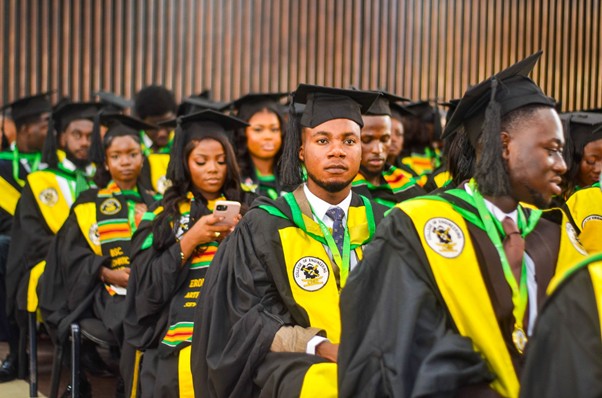 A cross-section of graduates