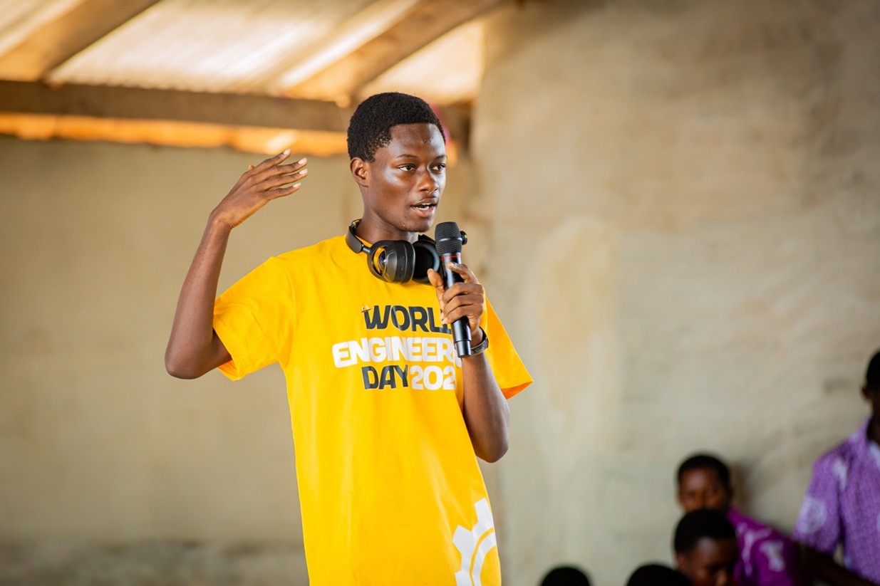 Emmanuel Nana Kofi Oppong, a second-year Computer Engineering student