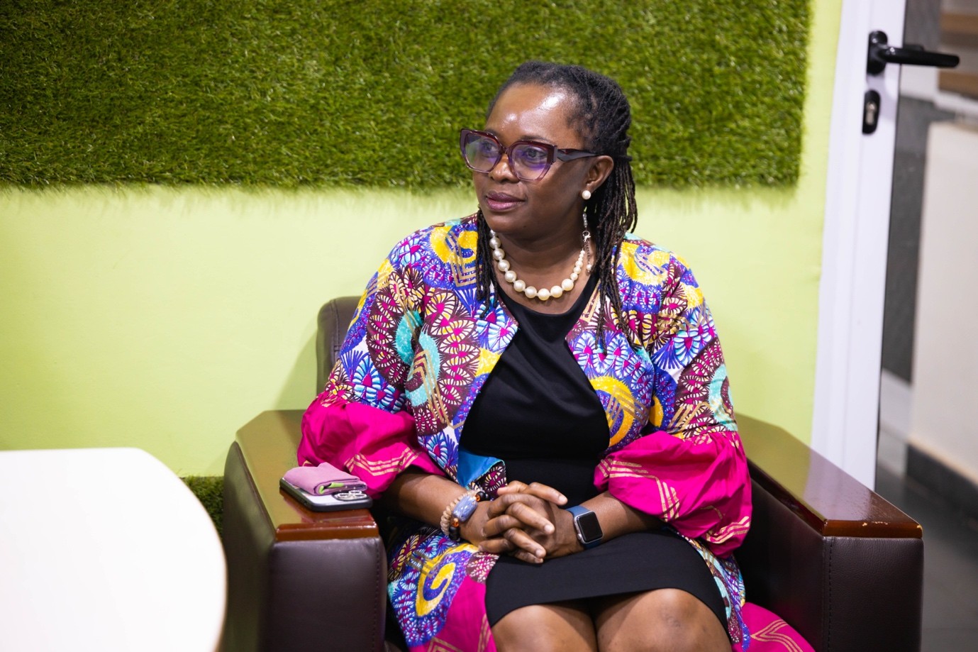 Figure 1Prof. (Mrs.) Augustina Angelina Sylverken, Vice-Dean, International Programmes Office (IPO)