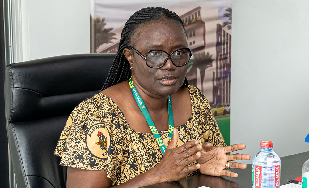 Vice-Chancellor Prof. Rita Akosua Dickson.