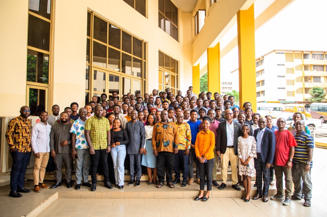 Group photograph at the Geospatial Summer Camp