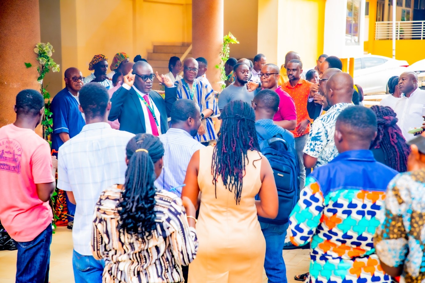 Prof. Kwabena Biritwum Nyarko officially introduced the fund to attendees.