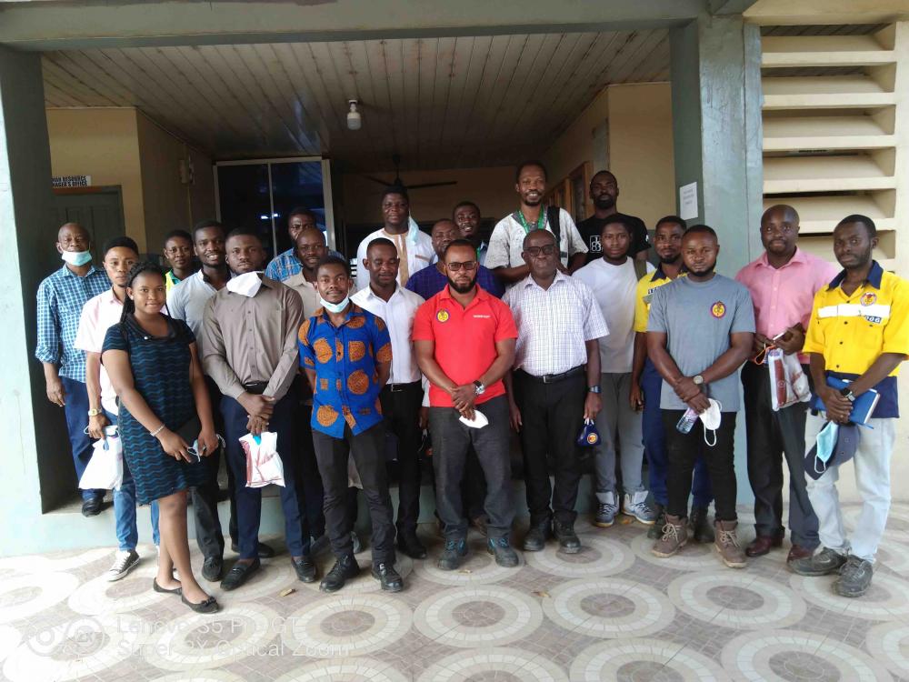 Staff And Graduate Students Of College Of Engineering - KNUST Visit Juaben Oil Mills