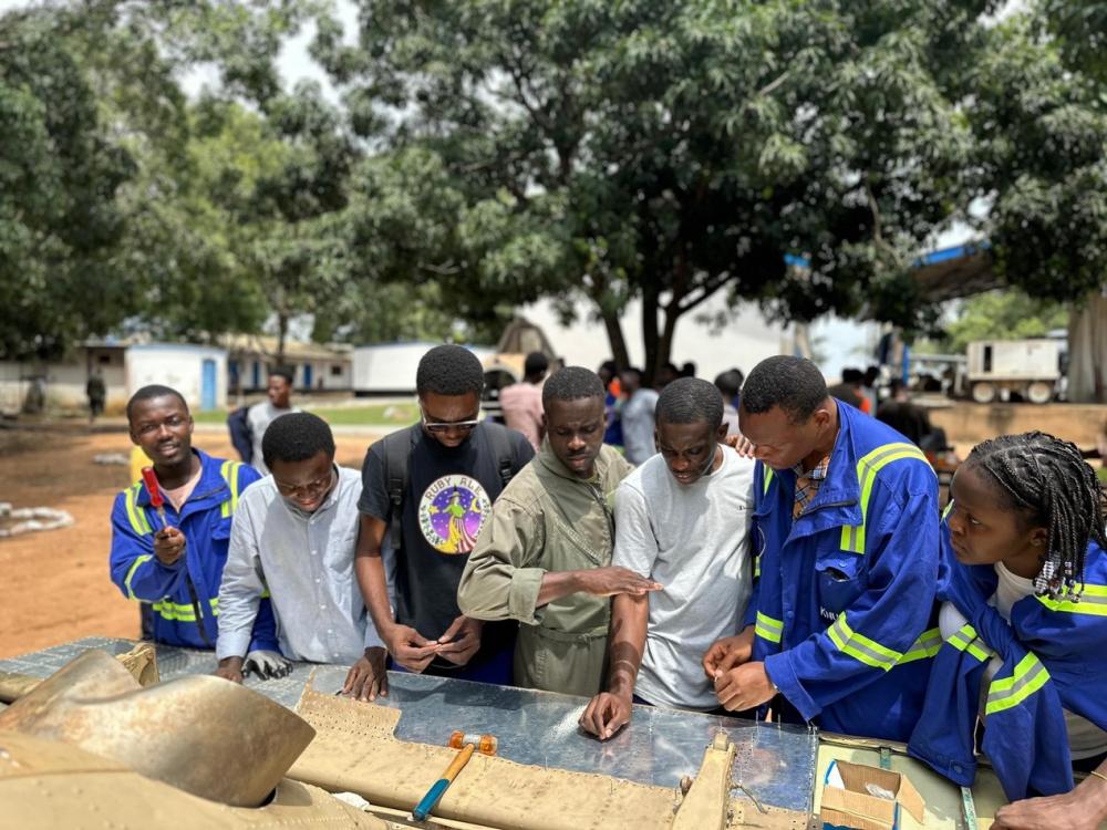 AEROSPACE ENGINEERING VACATION TRAINING AT THE GHANA AIRFORCE AVIATION SCHOOL 