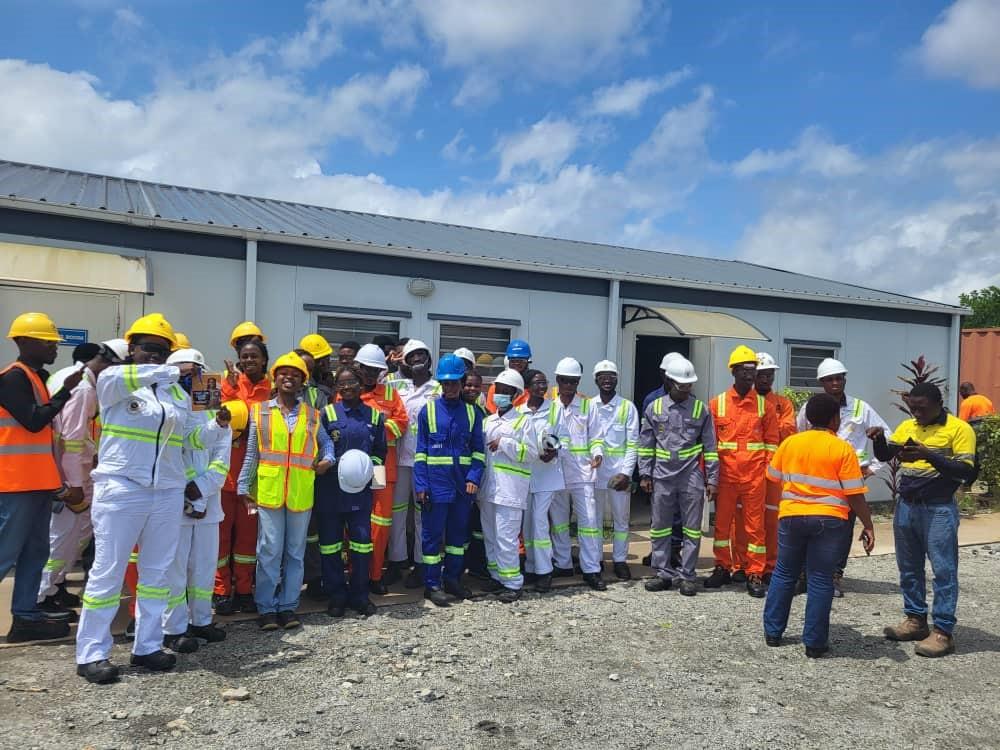 VISIT TO BIBIANI GOLD MINES BY 2ND YEAR MATERIALS ENGINEERING STUDENTS