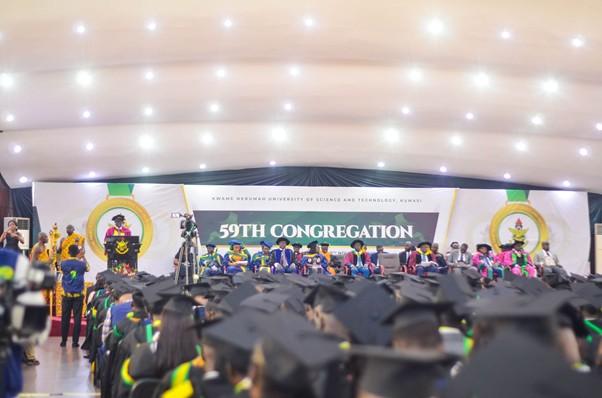 KNUST College of Engineering Celebrates the Class of 2025 at 59th Congregation 